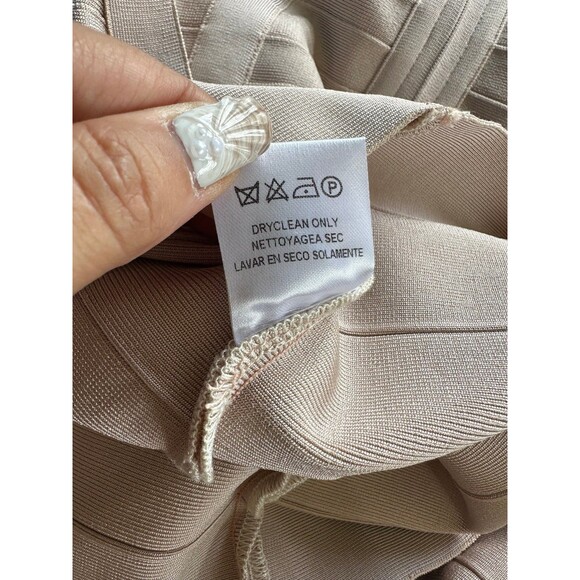 NWT Meilun Celebrity Bandage Bodycon Bandage Pencil Party Sexy Midi Dress XS - Picture 7 of 7